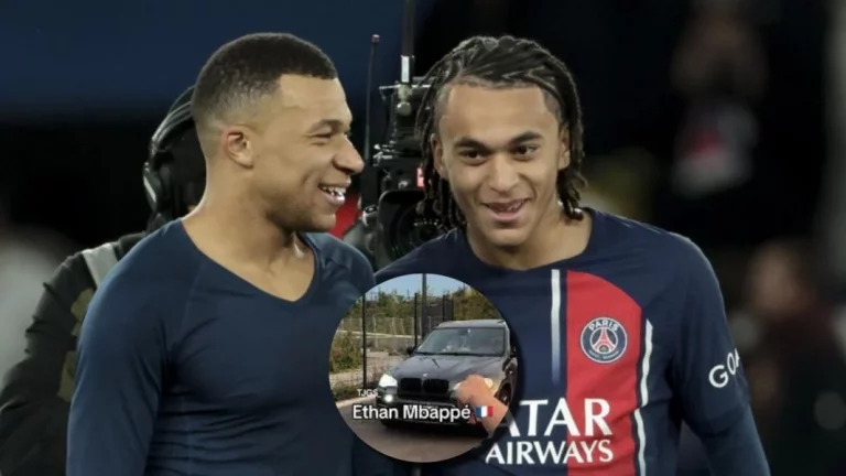 Él sí sabe conducir: el impresionante coche del hermano de Mbappé