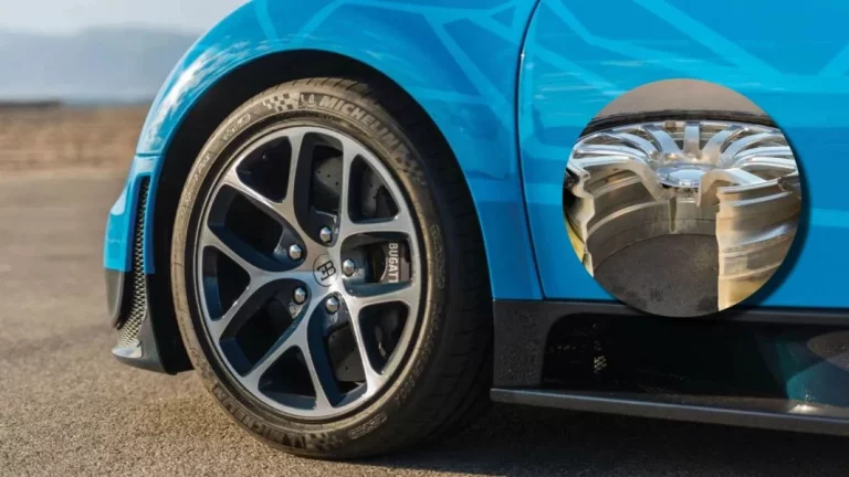 Esto es lo que encierra el interior de una llanta de un Bugatti Veyron que cuesta más de 30.000 euros