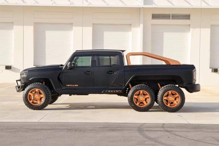 Rezvani Hercules 6×6: Este llamativo pick up puede ser tuyo por menos de lo que imaginas