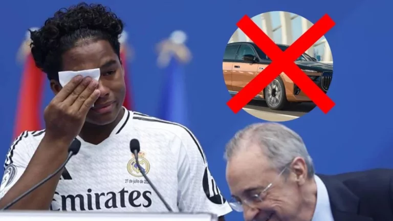 El motivo por el que Endrick Felipe no llegó en su coche a la presentación del Real Madrid