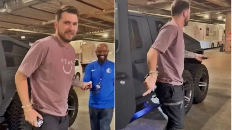 Más que un coche, un tanque: Doncic tiene un vehículo listo para sobrevivir al apocalipsis