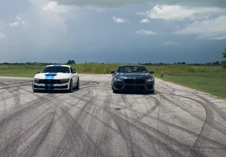 El Mustang firmado por Hennessey hace morder el polvo a un M8 Competition