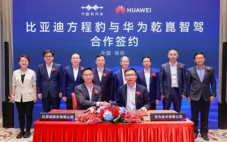 Los futuros BYD llevarán un poquito de Huawei en sus entrañas