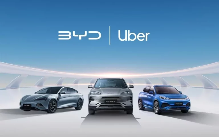 BYD y Uber se asocian para impulsar la transición global hacia la electromovilidad compartida