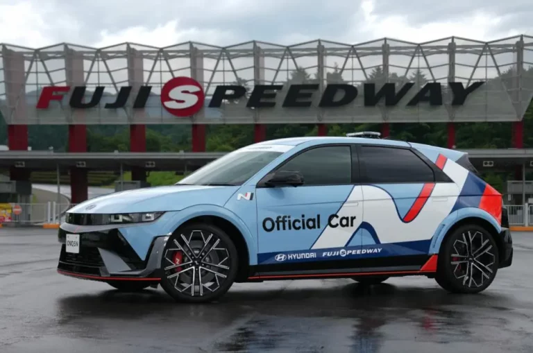 El coreano, eléctrico, elegido coche oficial en el circuito japonés de Fuji