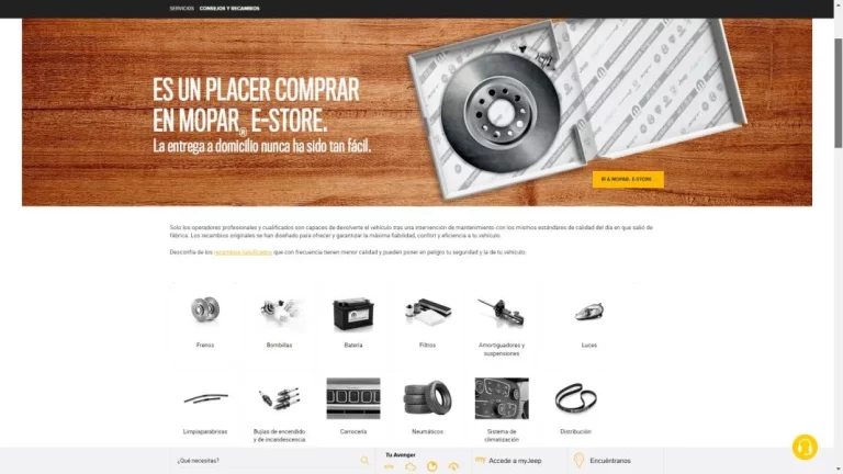 Si tienes un Jeep, esta es la web que te recomienda la marca