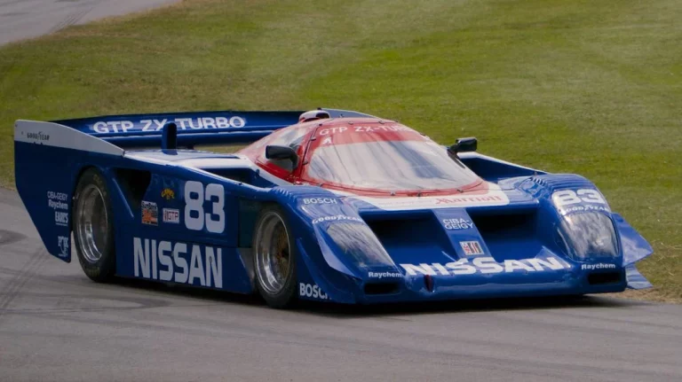 El Nissan GTP ZX-Turbo es la gran baza de la marca japonesa en Monterey