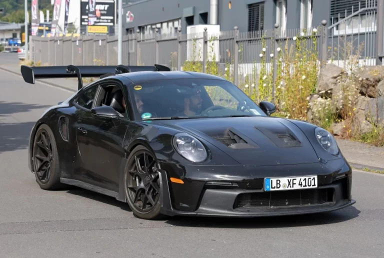Fotos espía del Porsche 911 GT3 RS (992.2)