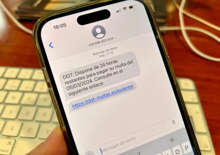 La DGT avisa: Ten cuidado si recibes una «multa» por SMS