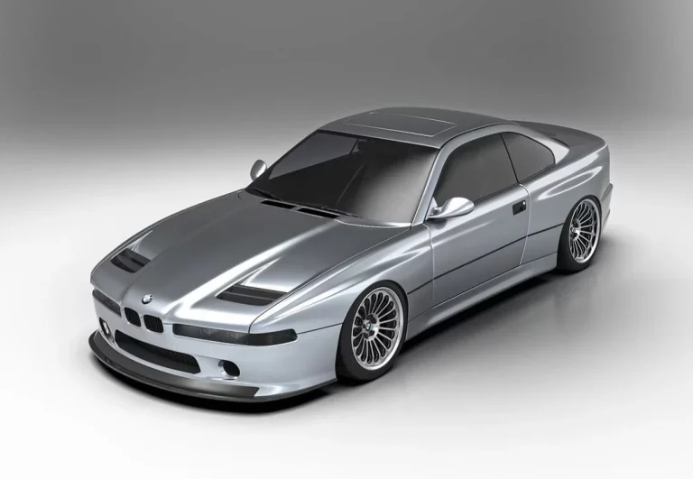Este BMW 850 restomod esconde el mítico motor V10 del BMW M5 E60