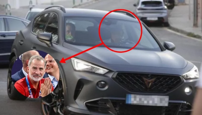 El coche catalán que utiliza el rey Felipe durante sus vacaciones