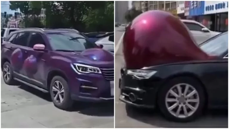 «Coches con acné»: la nueva problemática en China