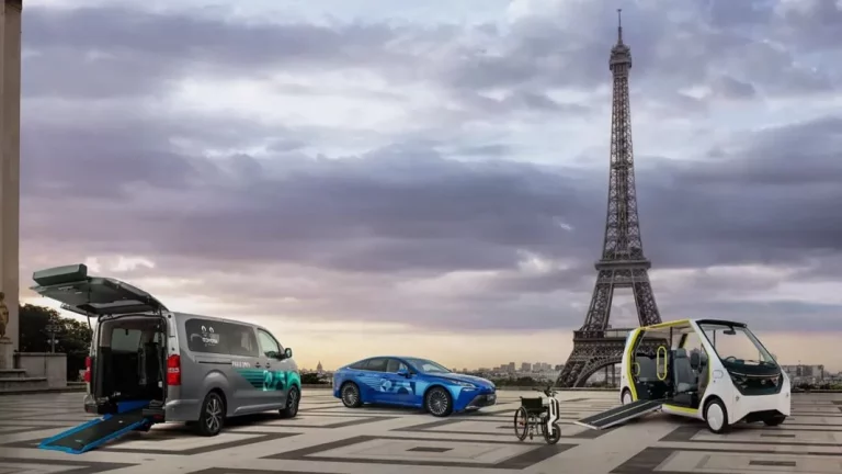 Los coches a hidrógeno que ponen los organizadores de París 2024 para movilizar a los deportistas