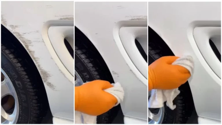Así puedes eliminar las marcas en tu coche en pocos segundos y sin gastar mucho dinero