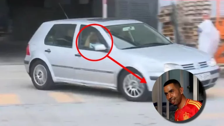 El padre de Lamine Yamal recibe el alta y escapa de la prensa en este humilde coche