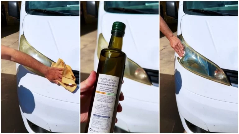 Papel de cocina y aceite: el truco para pulir los faros de tu coche