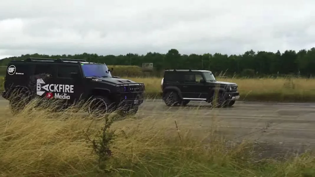 2024-Hummer-H2-Suzuki-Jimny-carrera 2024 Hummer H2. Suzuki Jimny. Carrera. Imagen portada.