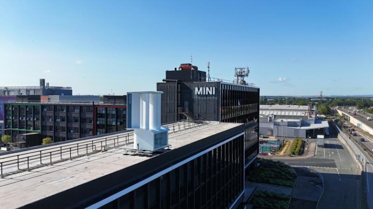 BMW revoluciona la energía eólica en la fábrica de MINI