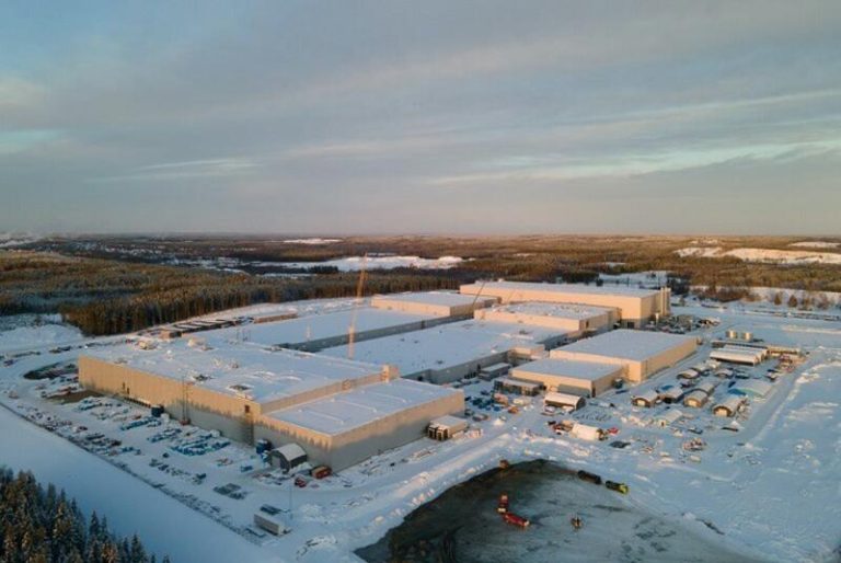 Northvolt quita metros cuadrados a su prometedora fábrica de baterías