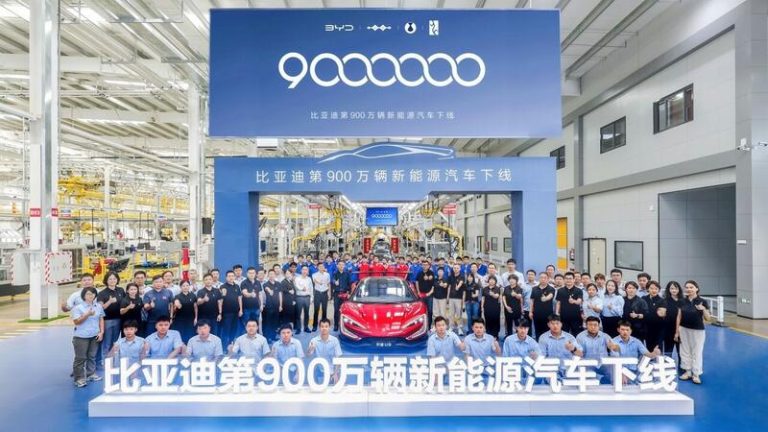 9.000.000: El número de coches híbridos enchufables que BYD ha fabricado