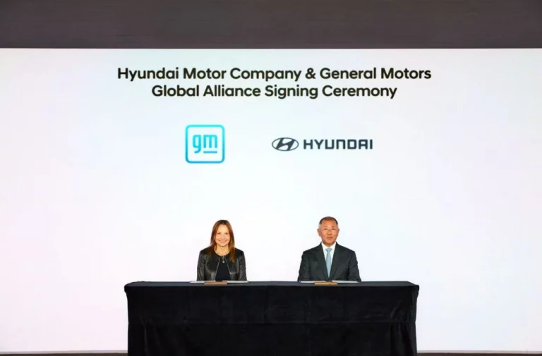 Hyundai y General Motors, una alianza para impulsar la innovación en la industria del automóvil