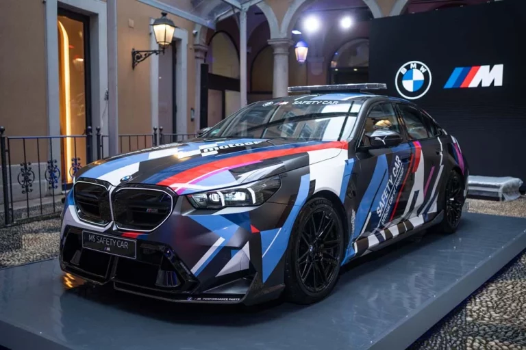 Así es el nuevo BMW M5 Safety Car ligado a MotoGP