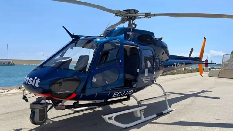 Falcó: El helicóptero que transporta el radar de velocidad más avanzado e indetectable del planeta