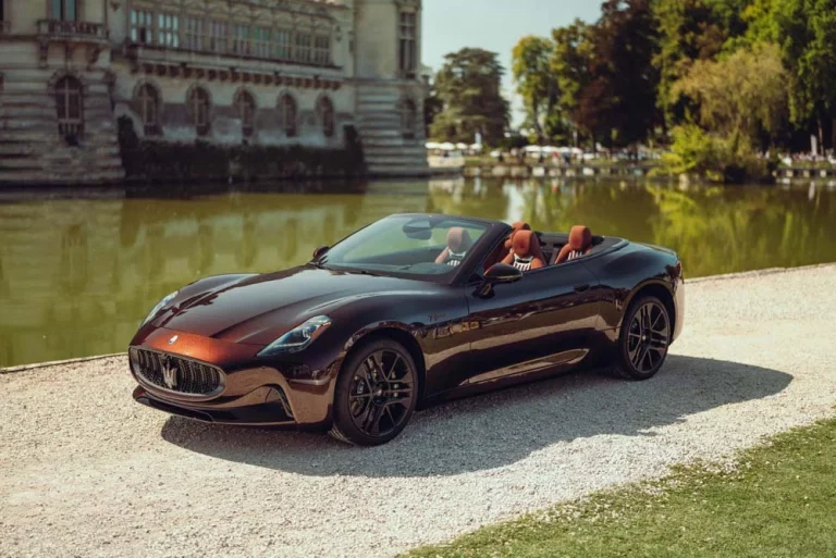 Maserati muestra su GranCabrio Folgore más exclusivo