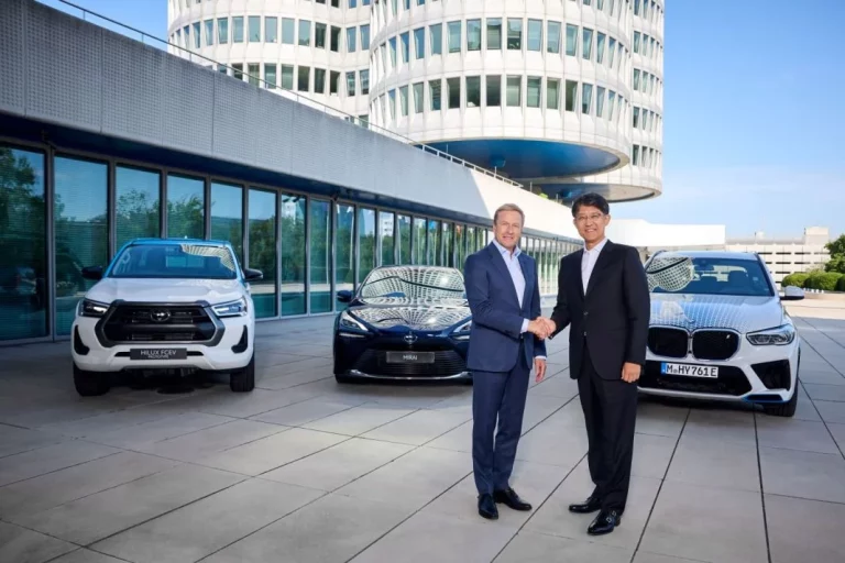 BMW y Toyota acuerdan unir fuerzas para impulsar la movilidad del futuro el hidrógeno y tecnología de pila de combustible: primer modelo en 2028