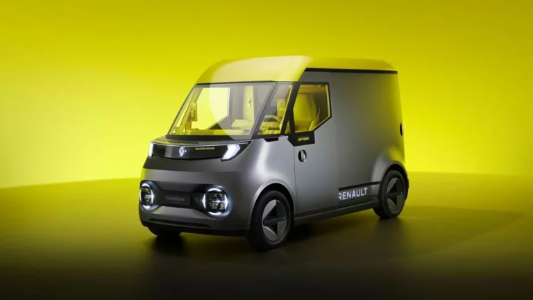 Renault Estafette Concept, el nuevo furgón eléctrico de reparto  destinado a revolucionar la logística del transporte en la ciudad
