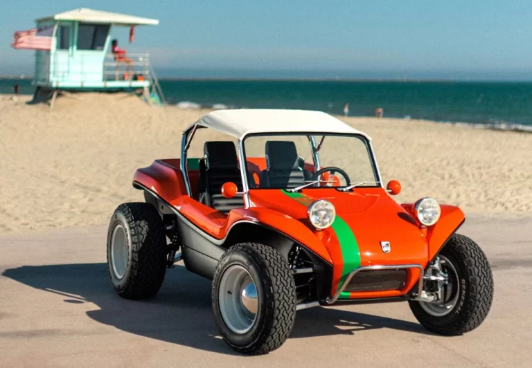 El buggy eléctrico Meyers se presenta en el Goodwood Revival