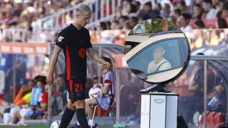 El humilde coche que Dani Olmo tendrá que dejar aparcado tras su lesión en Montilivi