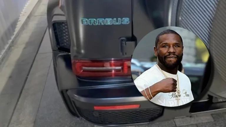 La extraña manera que encontró Floyd Mayweather para presentar su nuevo coche de lujo