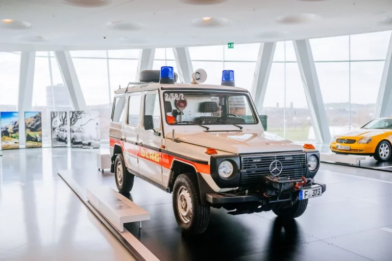 El Mercedes Clase G de la DLRG es un trocito de historia sobre ruedas