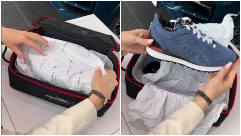 Así es el unboxing de las impresionantes zapatillas Puma que homenajean al Porsche 911 Turbo