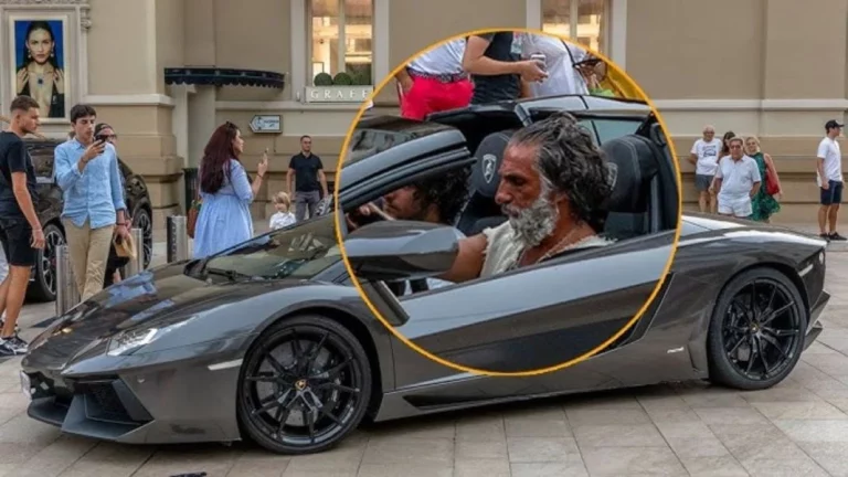 El «vagabundo» que conduce Lamborghini, Bentley y otros coches de lujo