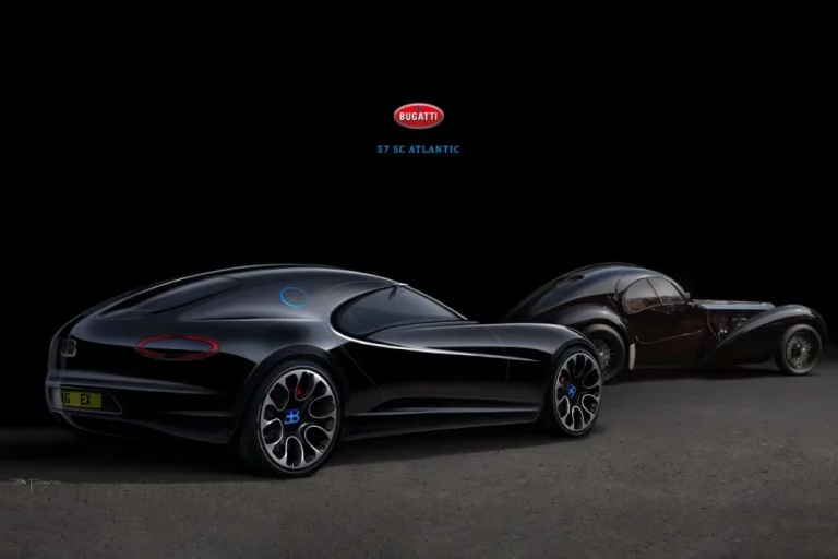 La historia de Bugatti en algunos diseños nunca vistos