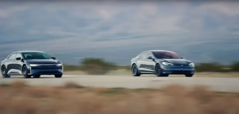 Tesla Model S Plaid vs. Lucid Air Sapphire: La batalla de los 2.300 CV eléctricos está servida