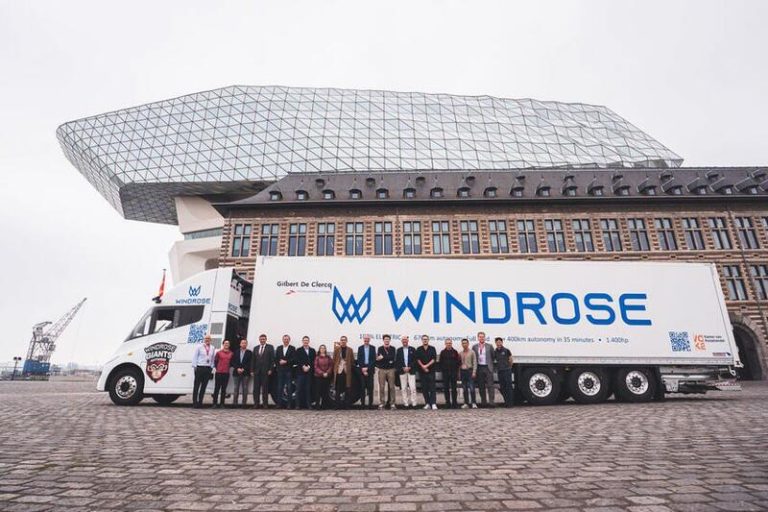Windrose Technology, fabricante chino de camiones eléctricos, llega a Europa