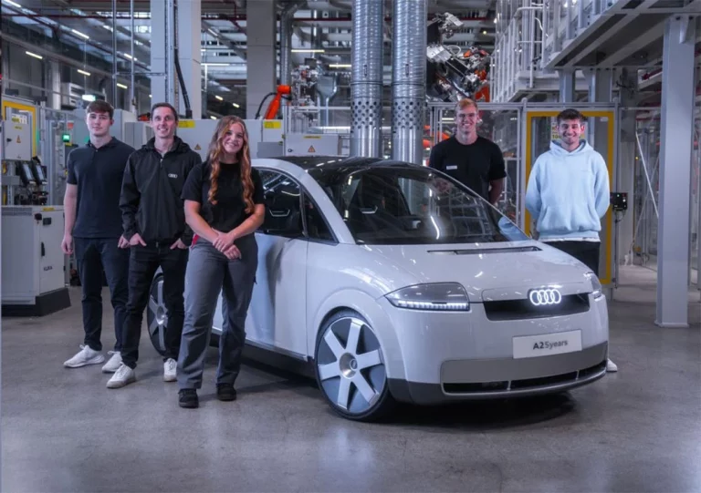 A los 25 años, el Audi A2 se convierte en eléctrico…