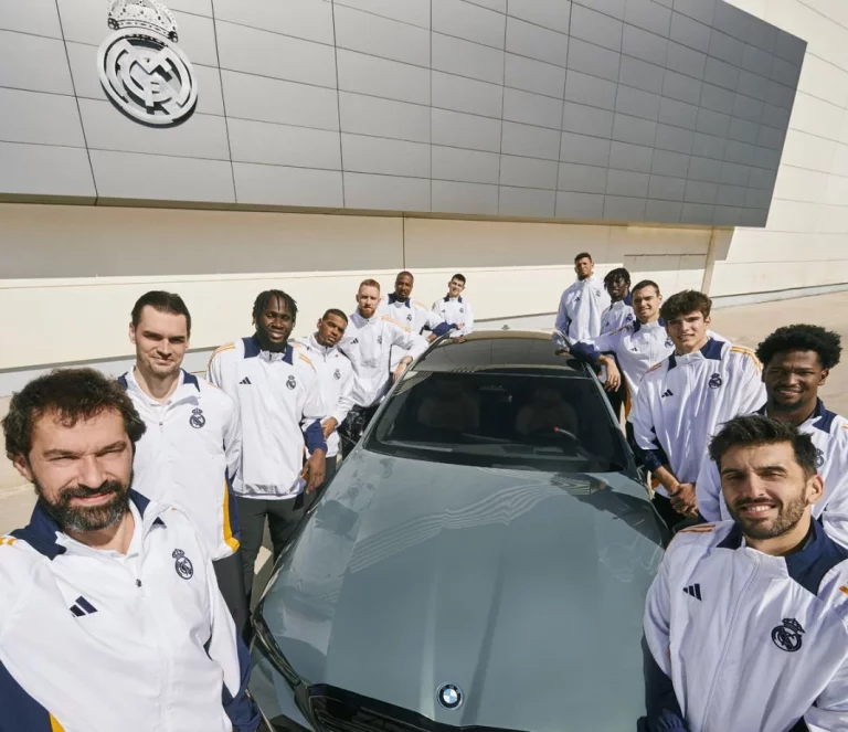 Todos los BMW de los jugadores del Real Madrid de baloncesto
