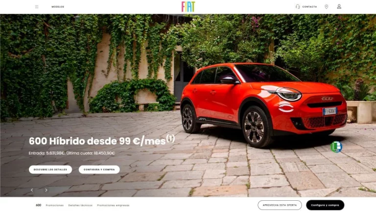 Comprar un Fiat sin moverse del sillón: fácil, rápido y seguro