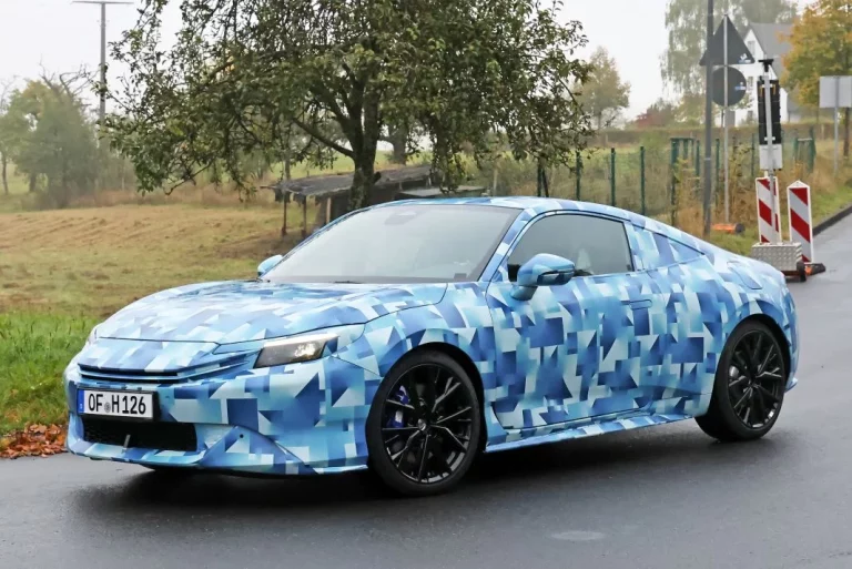 Fotos espía del nuevo Honda Prelude, que está casi a punto
