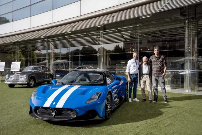 La familia Maserati crea su propio Maserati a medida