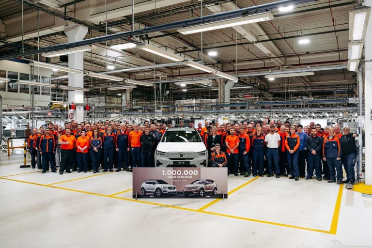 Un millón de Volvo ya han nacido en la fábrica belga de Gante