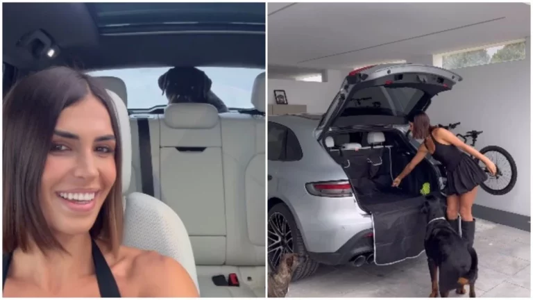 Alucina con el SUV de 100.000 euros que Sofía Suescun usa para llevar a su rottweiler
