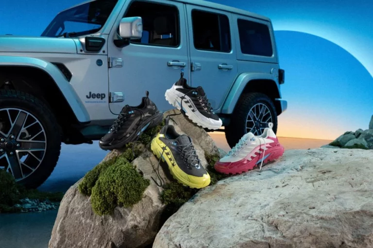 Jeep inspira unas zapatillas para los más aventureros