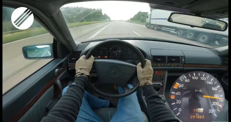 La Autobahn que aniquiló a un indestructible Mercedes-Benz