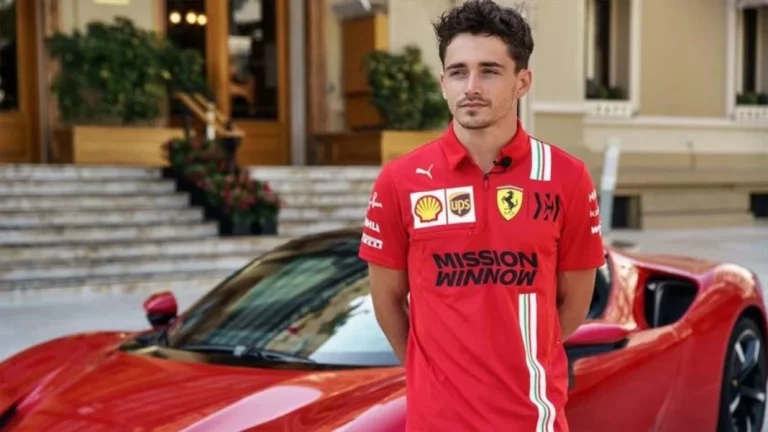 Charles Leclerc es captado conduciendo un deportivo de más de 1.000 CV