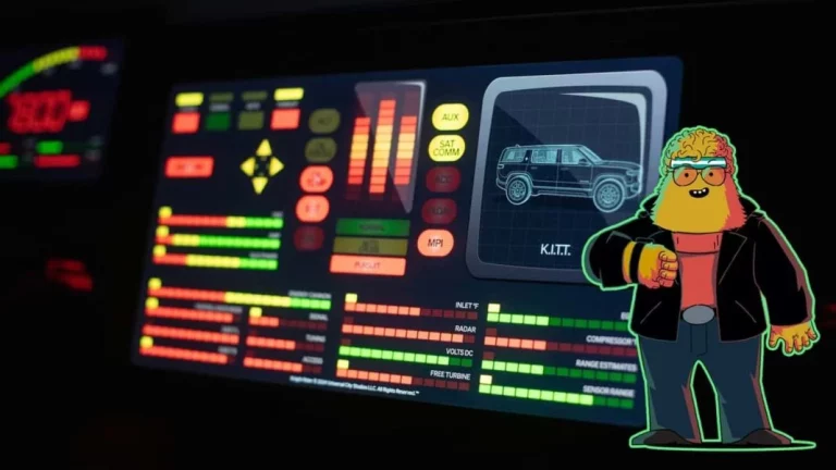 El pick-up eléctrico que revive a David Hasselhoff y a K.I.T.T. por Halloween